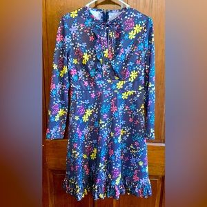 SOLD Vintage Short Dress multicolored flowered 60’s dress by Westbury Fashion